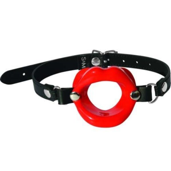 SPORTSHEETS SILICONE LIPS MOUTH GAG