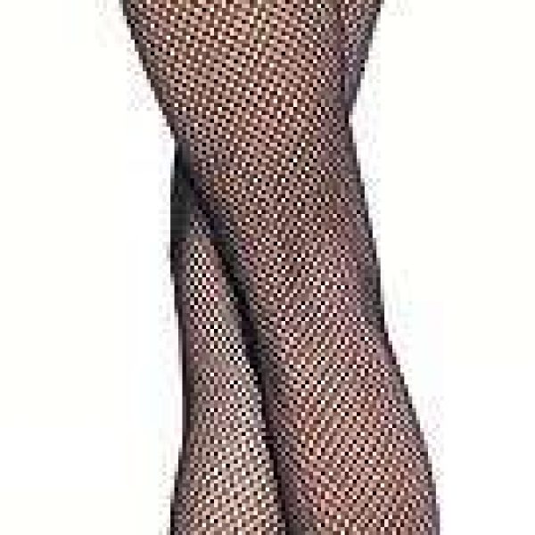 LA1414BOS WOMENS FISHNET CROTCHLESS PANTYHOSE