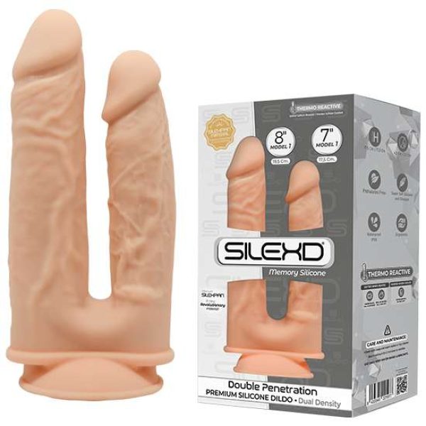 DOUBLE DILDO DUAL DUAL DENSITY DOUBLE PENETRANT FLESH