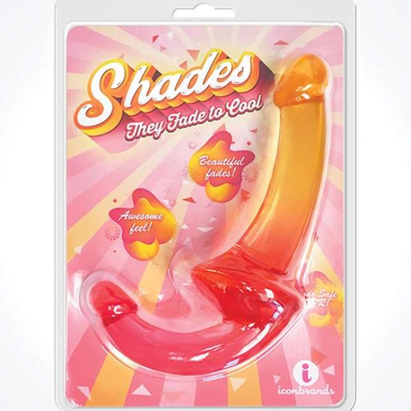 SHADES 9"5 STRAPLESS DOUBLE DONG